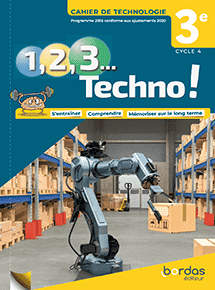 Cahier 1, 2, 3... Techno! 3e