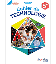 Cahier de
Technologie 5e
Programme 2024